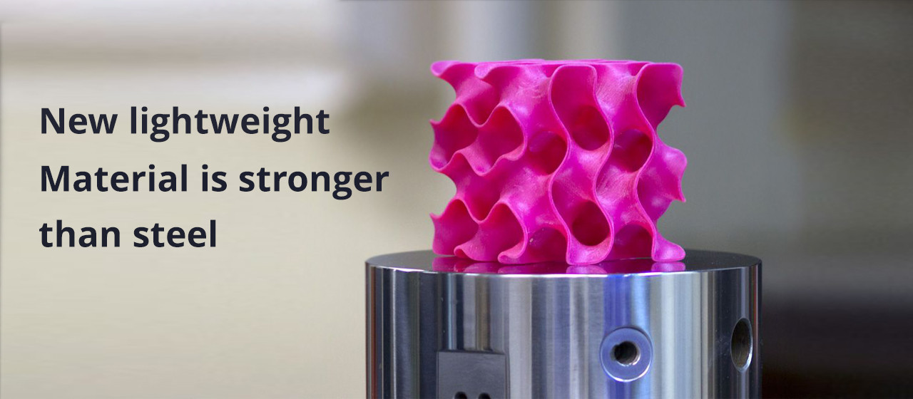 New lightweight material is stronger than steel